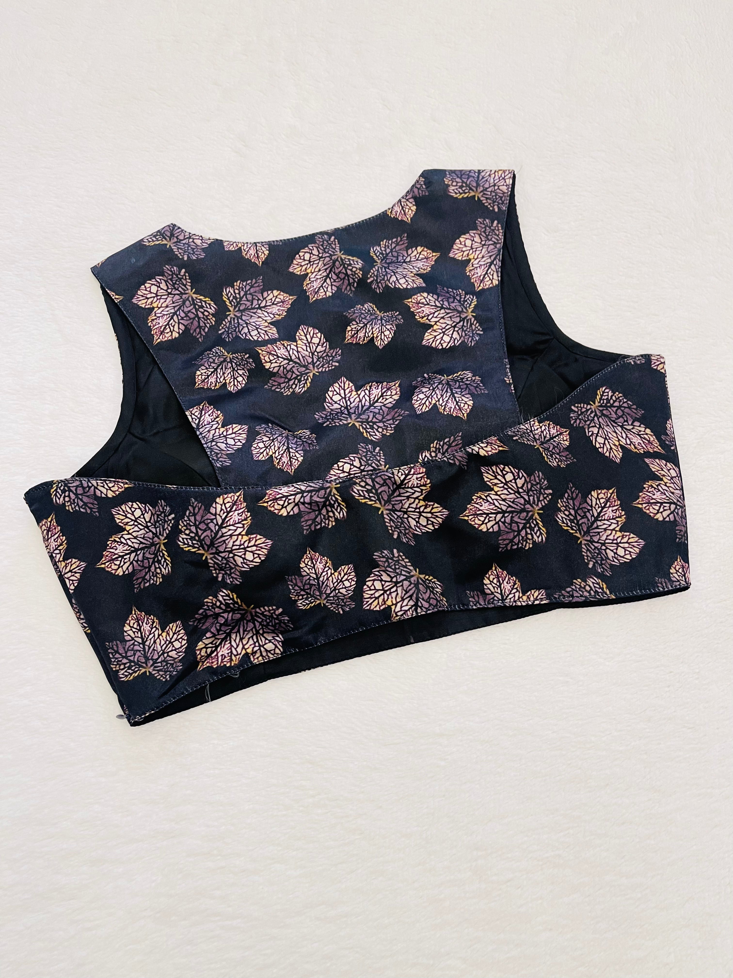 Ragini Jet Black Blouse