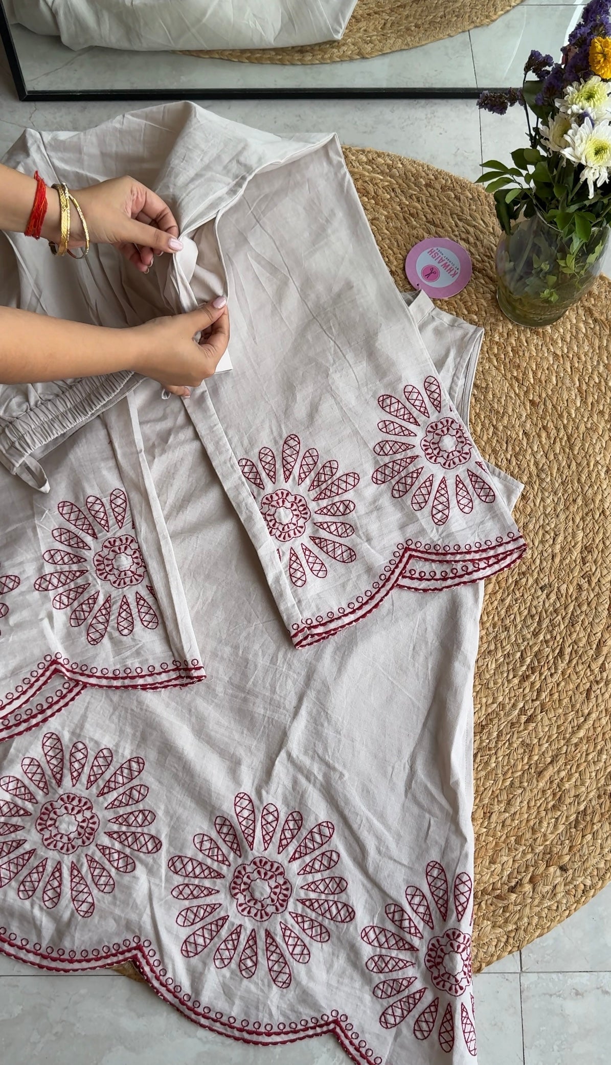 Suhana Embroided Coord Set