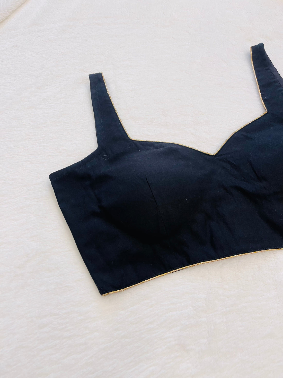 Ragini Black Rayon Blouse