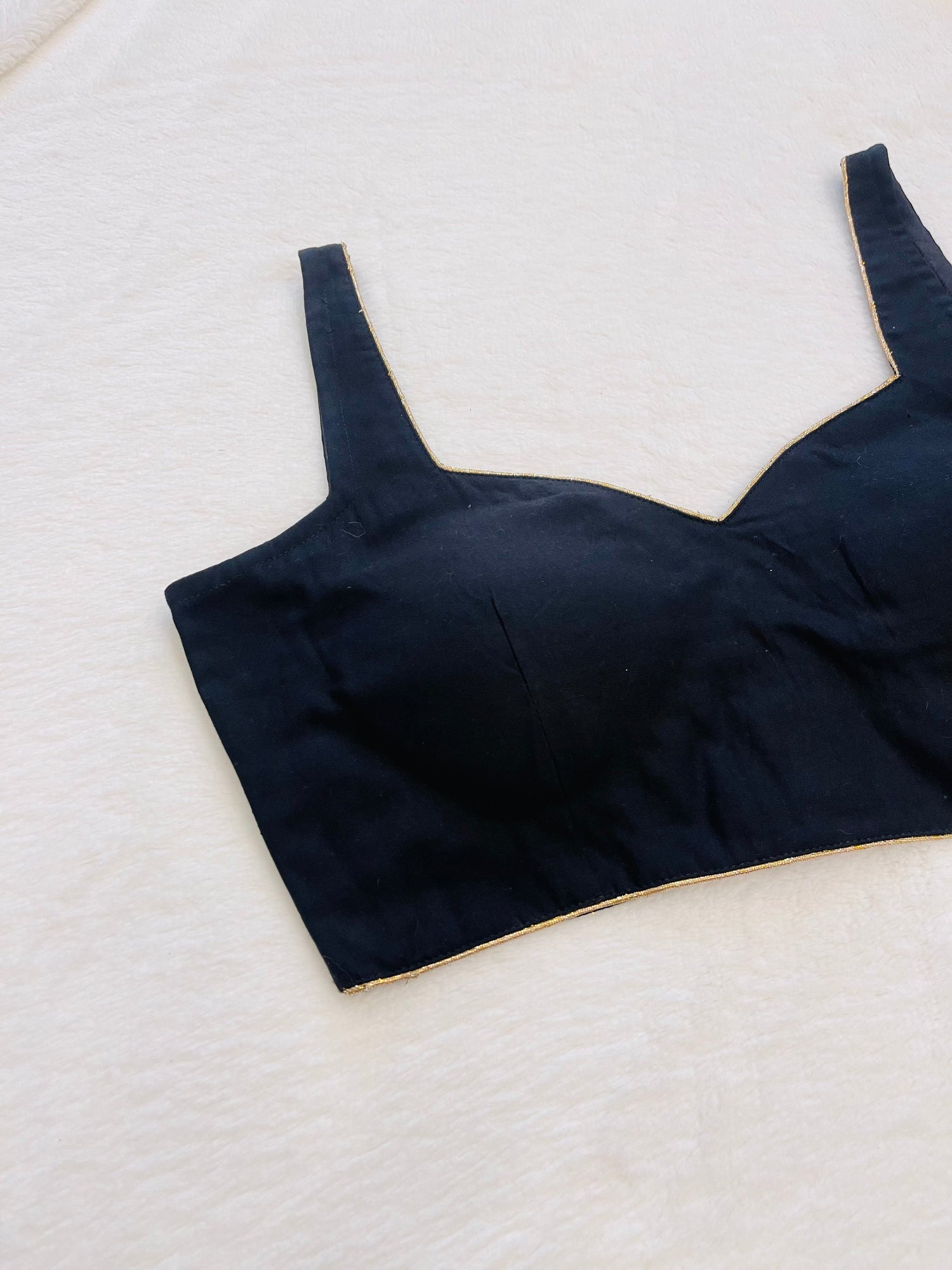 Ragini Black Rayon Blouse