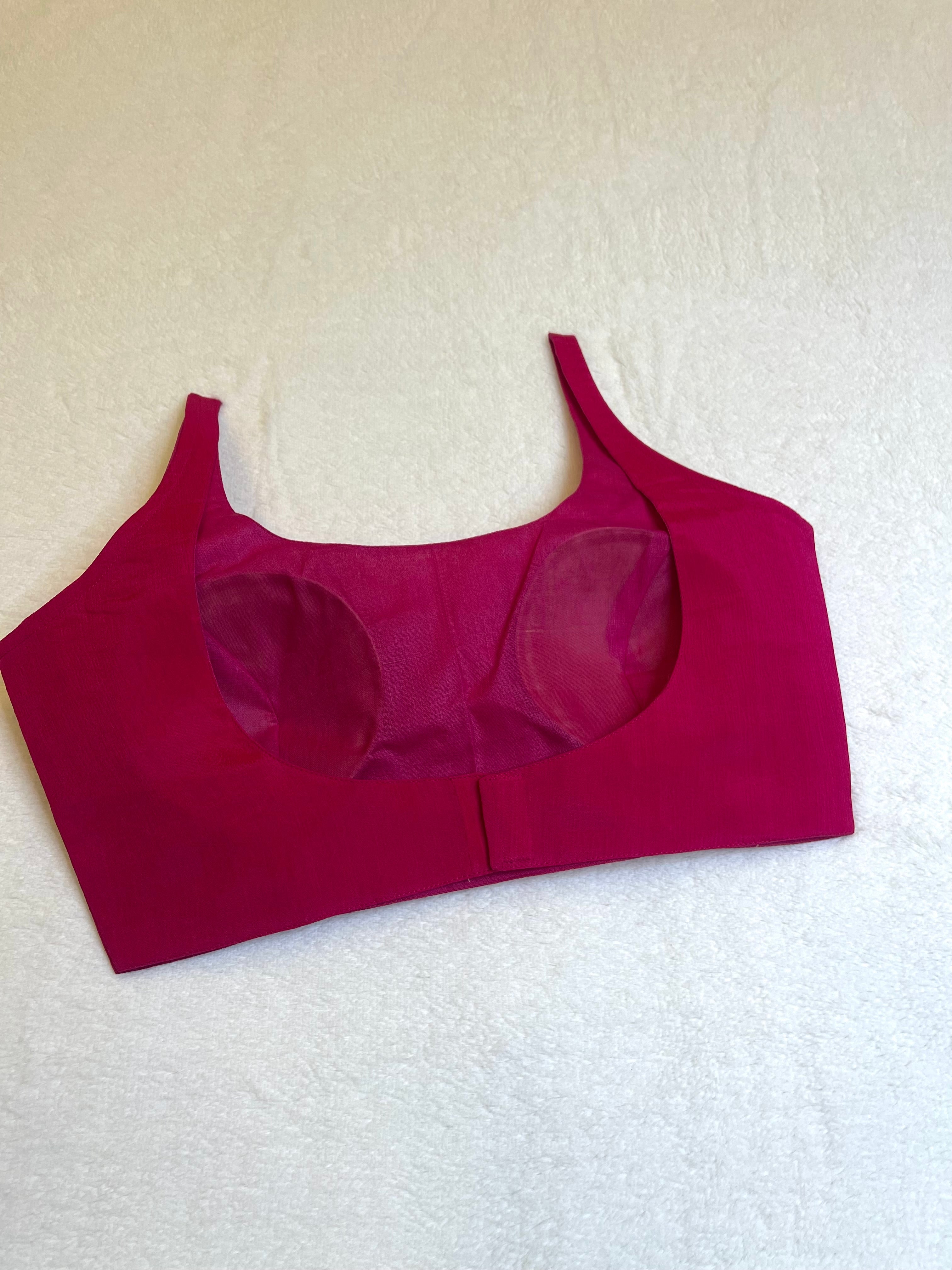 Kashish Chiffon Pink Blouse