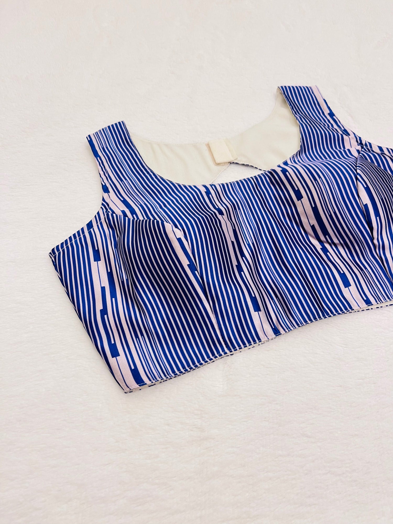 Ragini Blue Digital Print Blouse