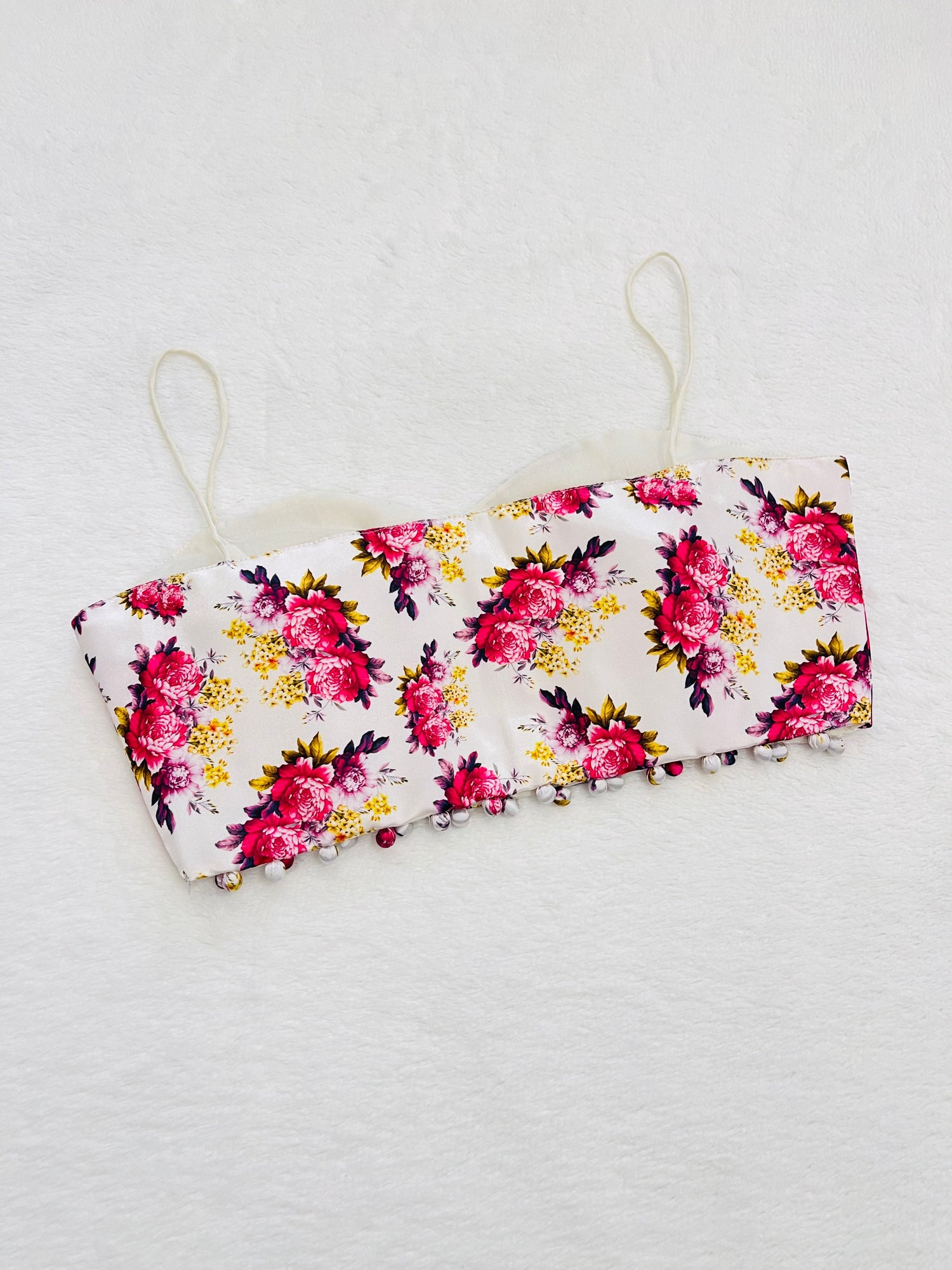 Ragini White Printed Blouse