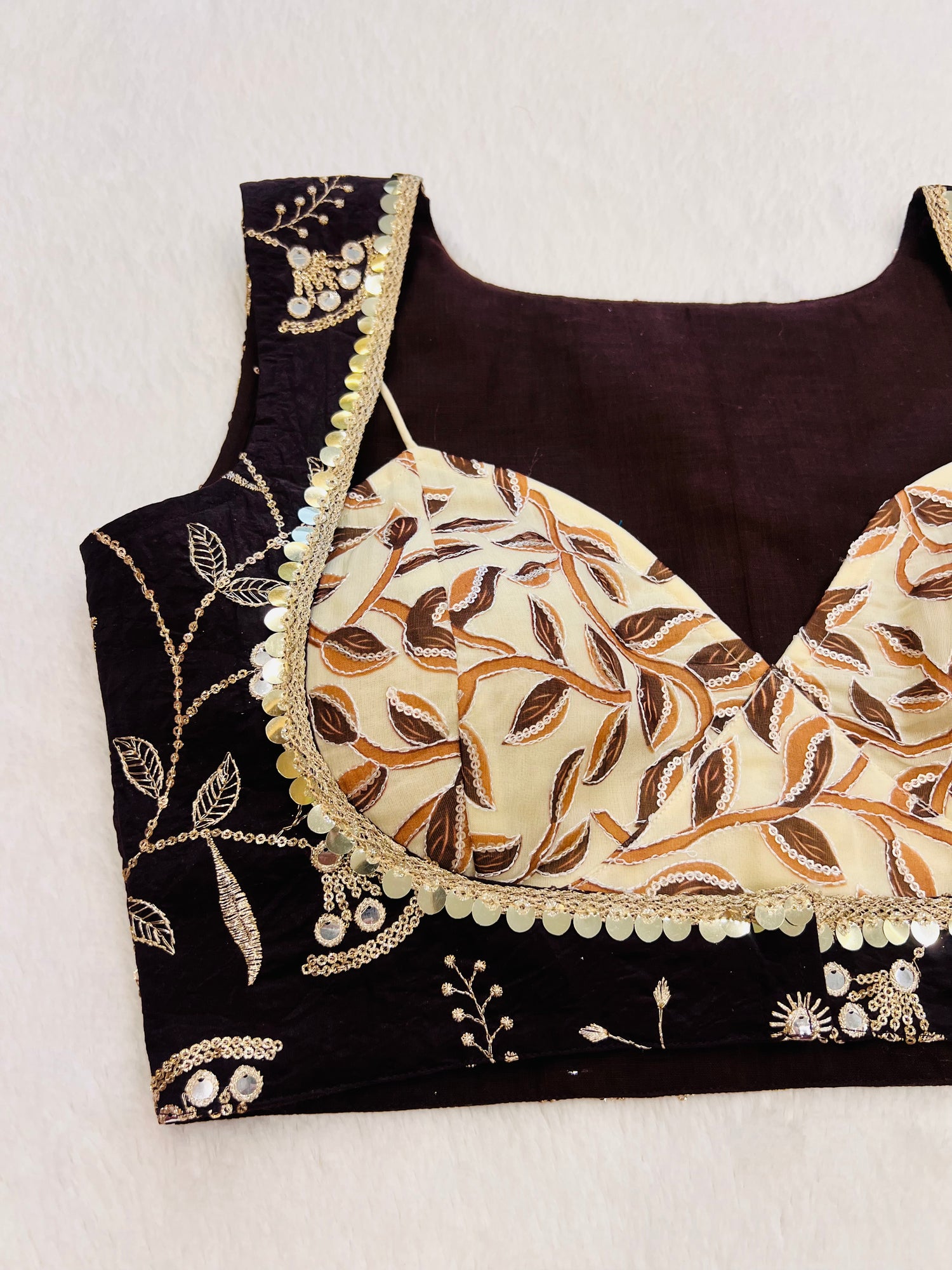 Roohani jacket style Blouse