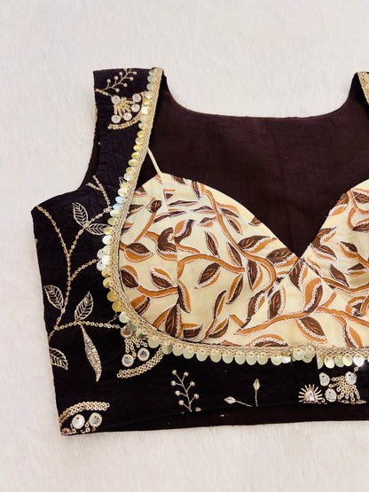 Roohani jacket style Blouse