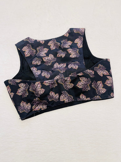 Ragini Jet Black Blouse