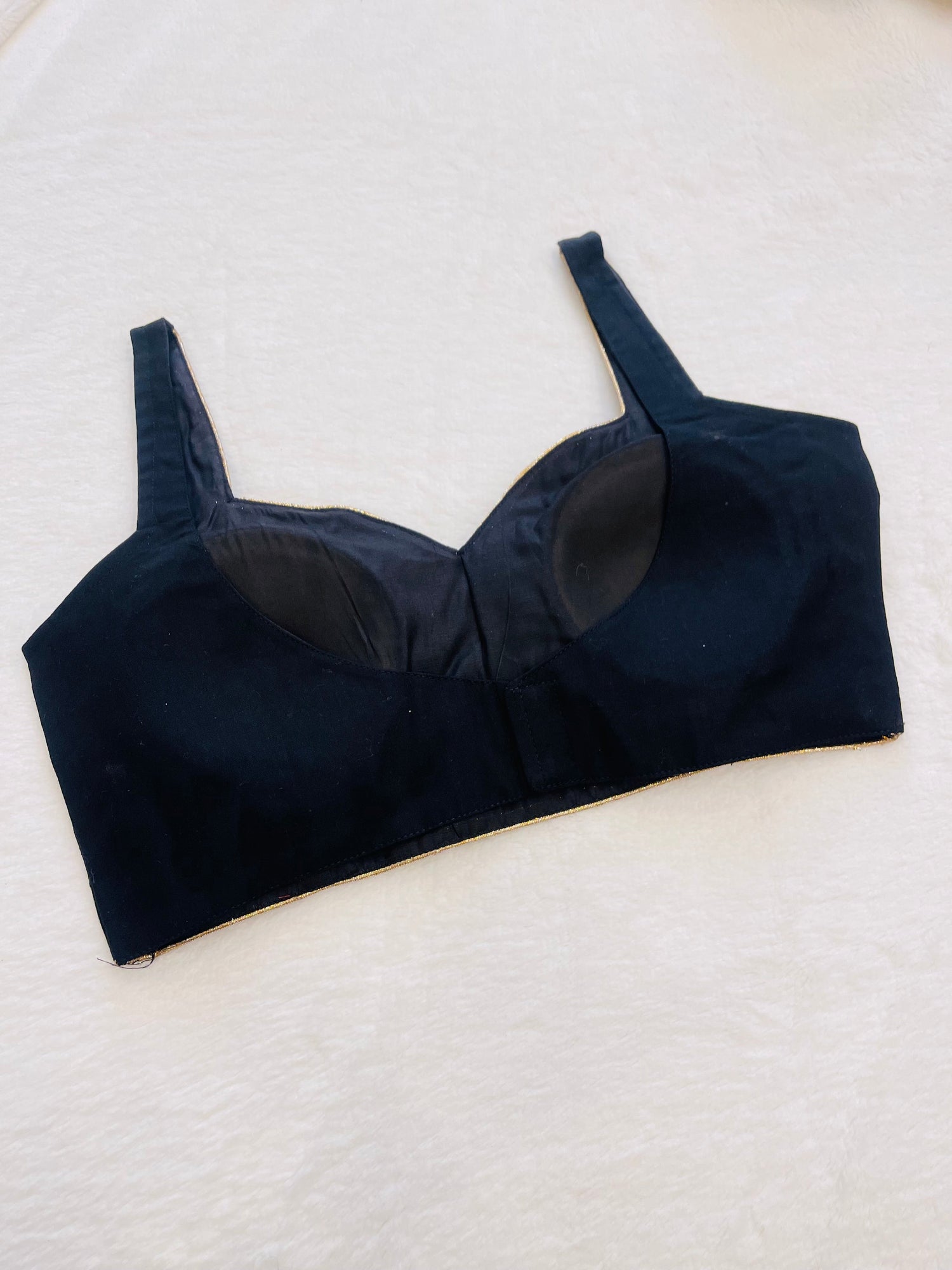 Ragini Black Rayon Blouse