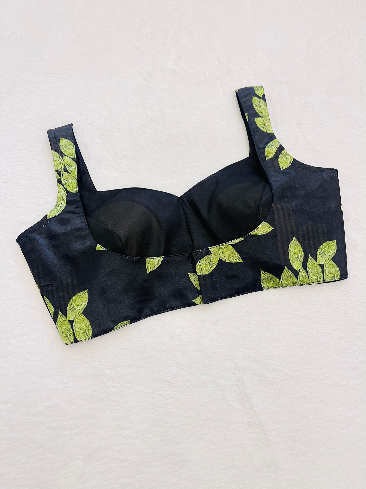 Ragini Black Green Blouse