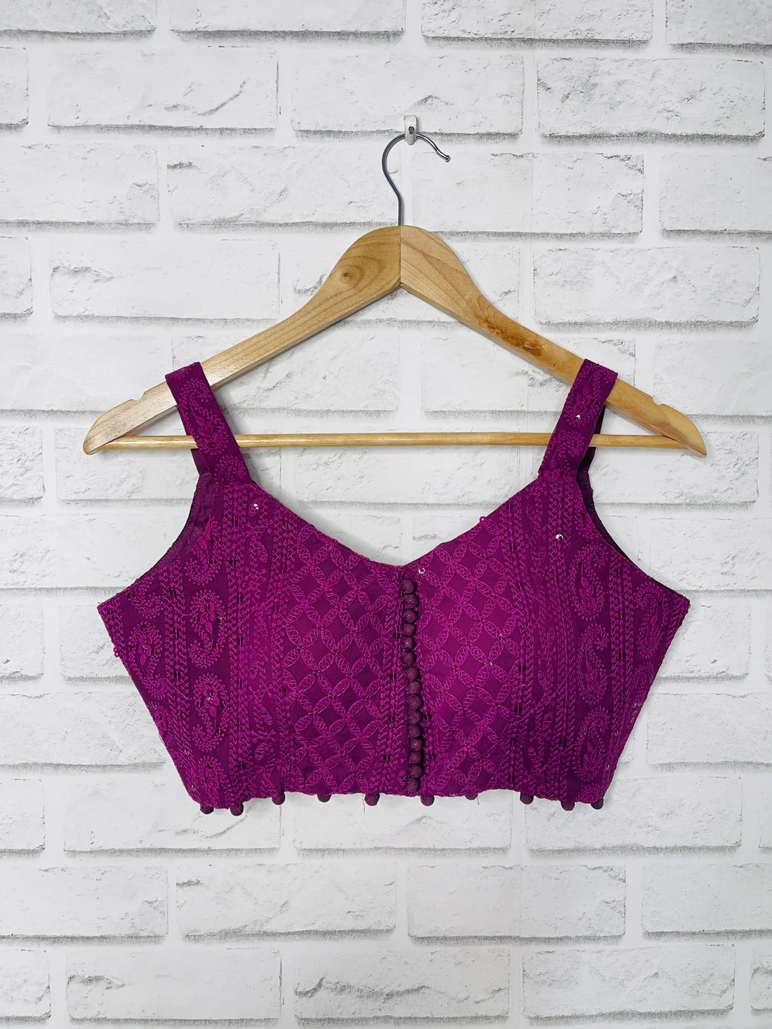 Aneri puple blouse