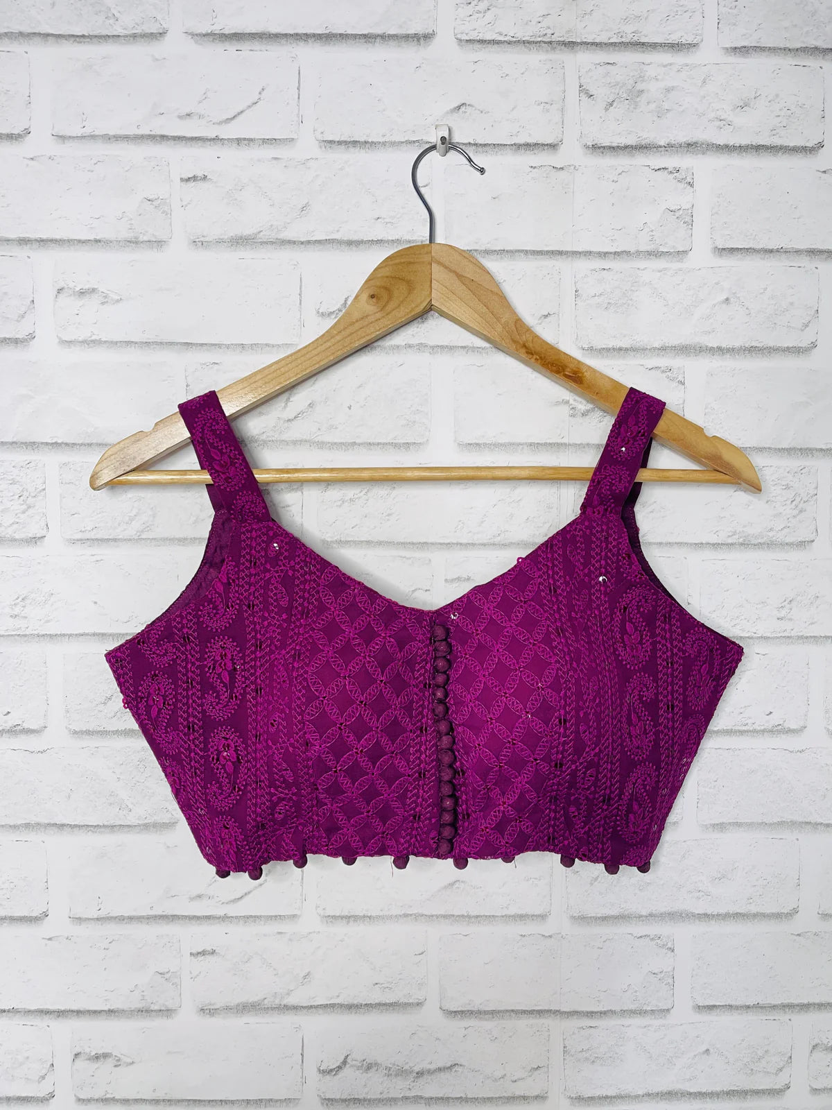 Aneri puple blouse