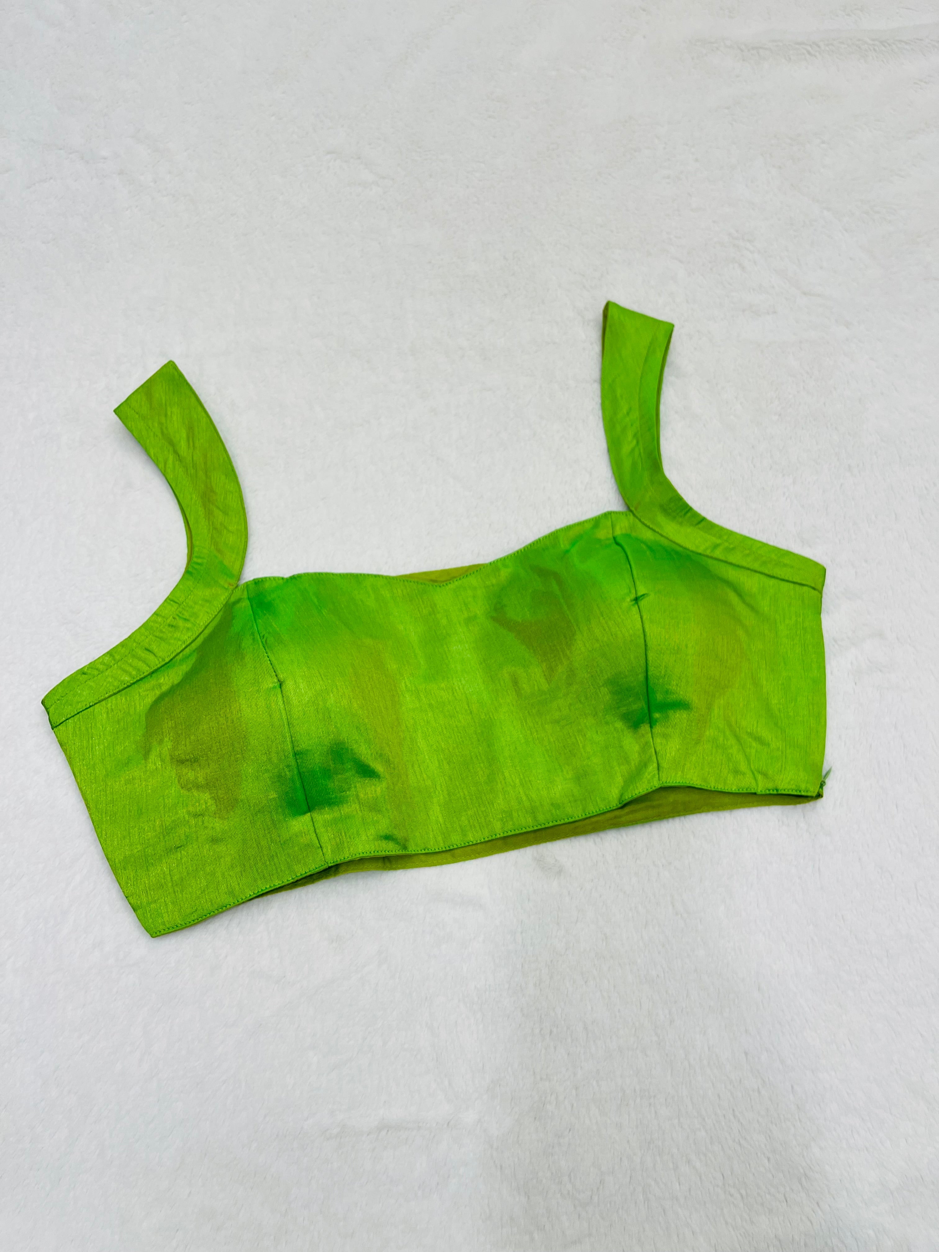 Kaveri Lime Green Blouse