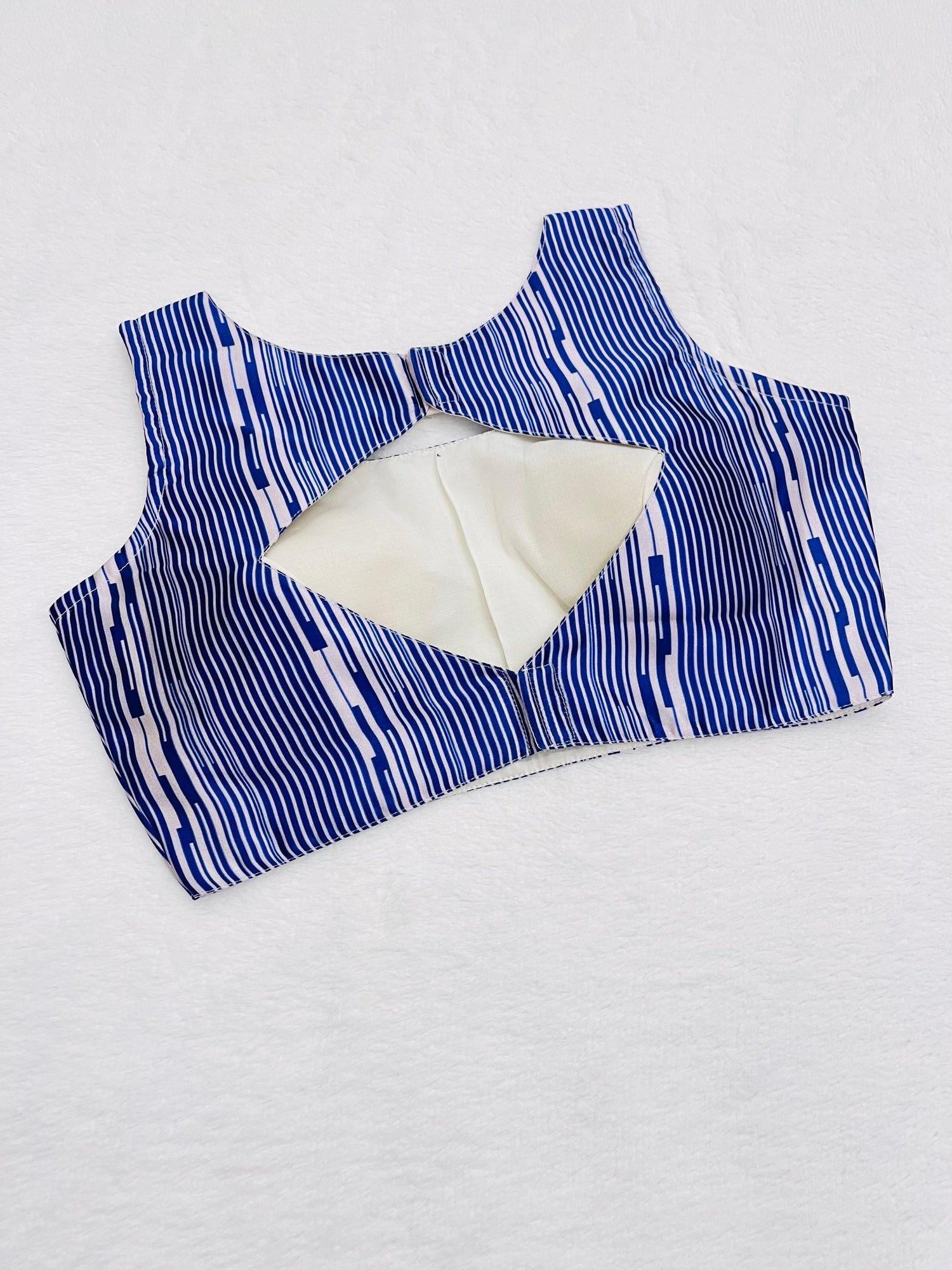 Ragini Blue Digital Print Blouse