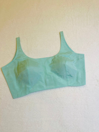 Kashish Chiffon Skyblue Blouse