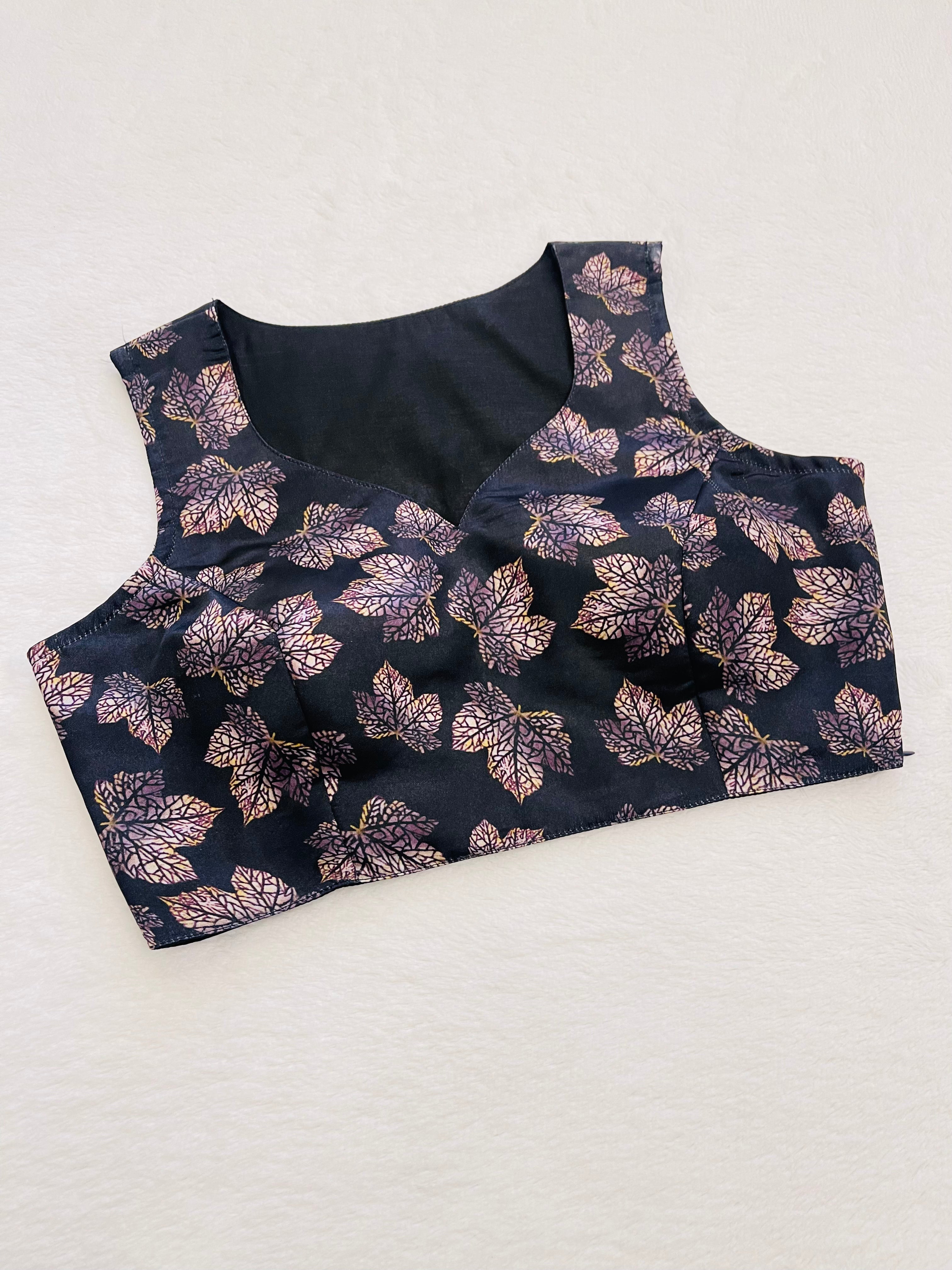 Ragini Jet Black Blouse