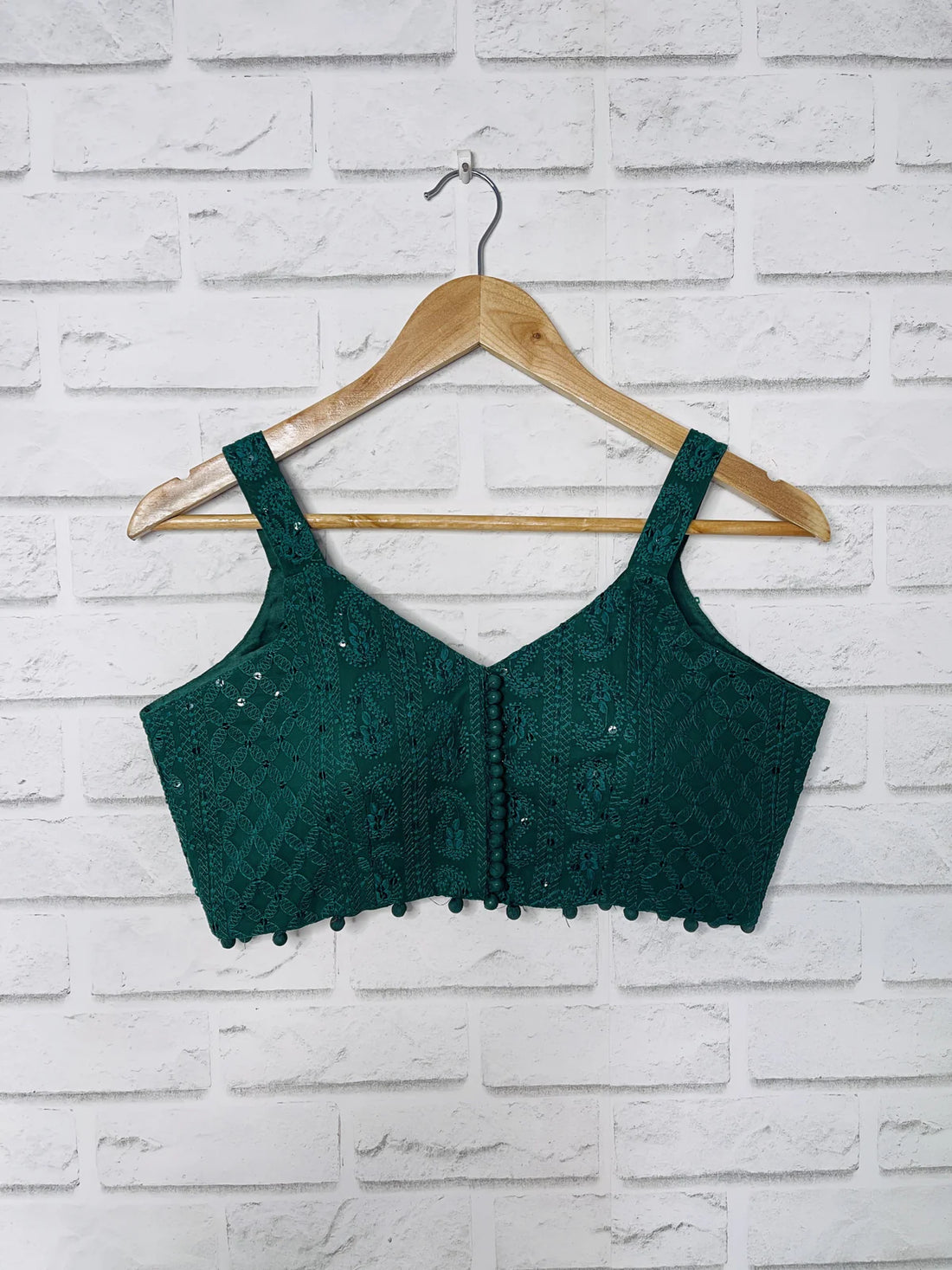 Aneri green blouse