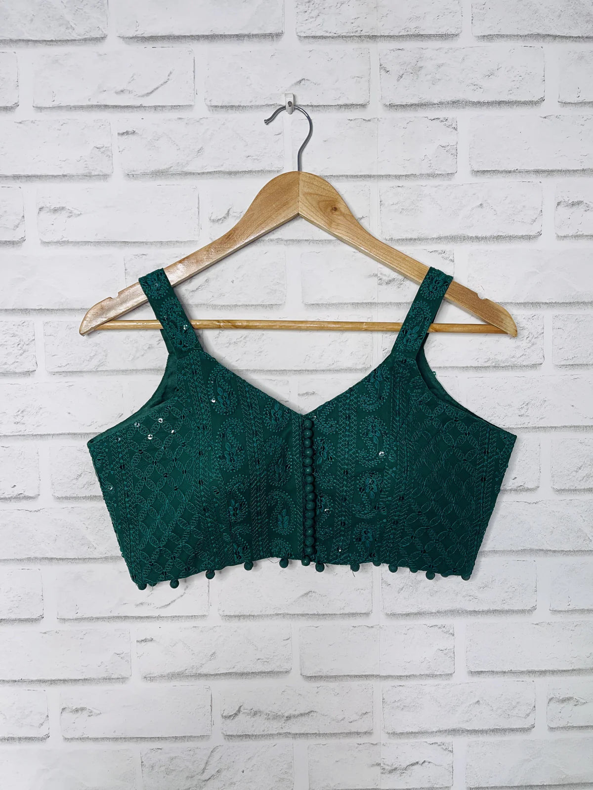 Aneri green blouse
