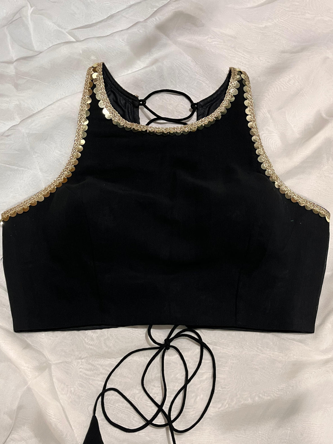 Zehra Black Blouse
