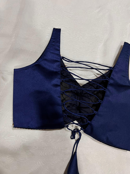 Kavya Navy Blue Blouse