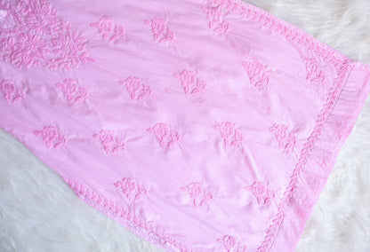 Anaya Baby Pink Rayon Kurta